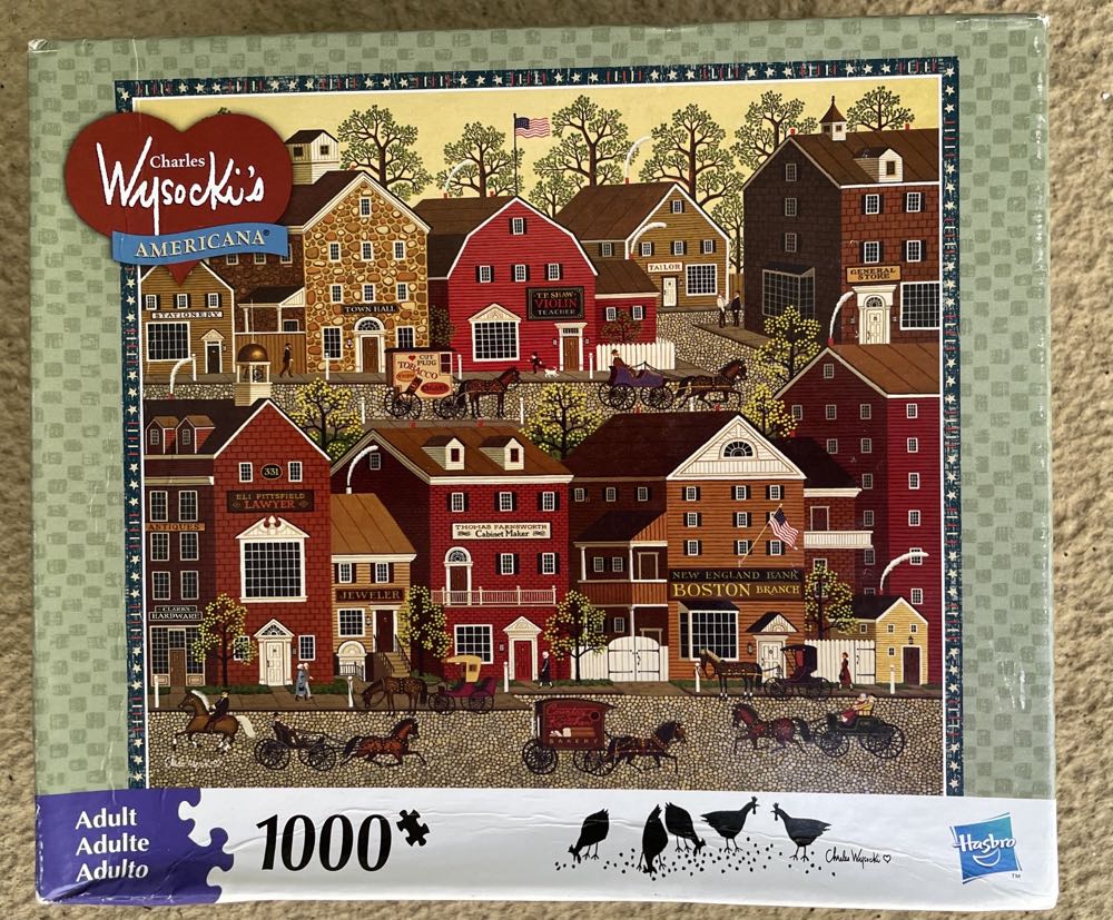 Set Of 2 Jigsaw Puzzles 4th Of July Celebration