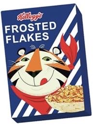 Kelloggs Shapes : Frosted Flakes Box - Rose Art puzzle collectible [Barcode 4895145433709] - Main Image 2