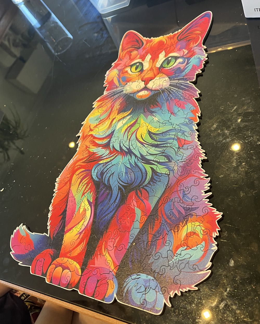 Rainbow Cat - Tilbury puzzle collectible [Barcode 56371047541] - Main Image 2