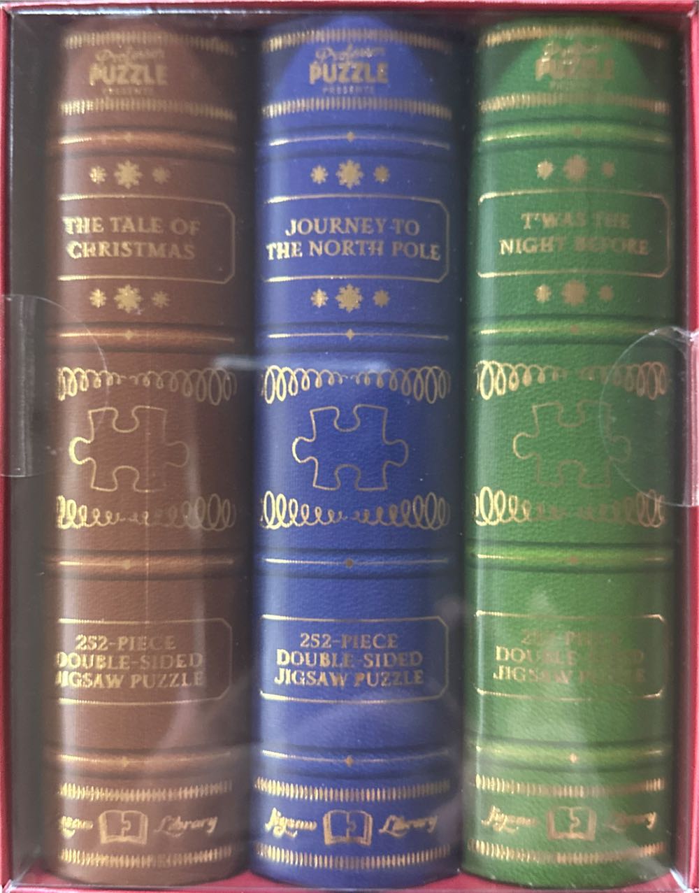 Christmas Book Trilogy Jigsaw Puzzle Set  puzzle collectible [Barcode 5056297251118] - Main Image 2