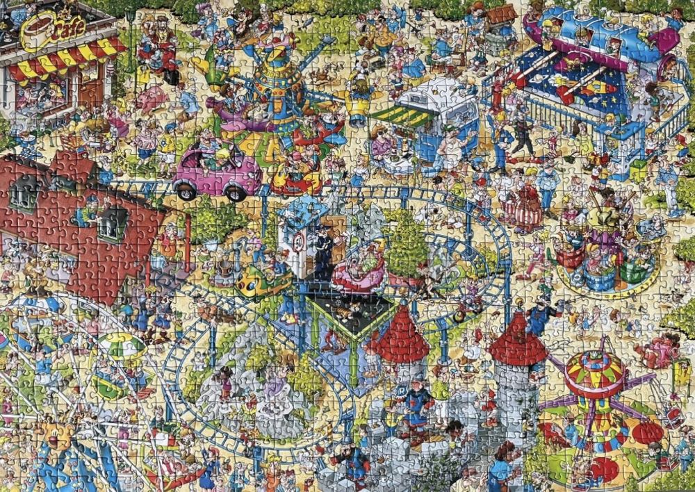 Holiday Resort 4 - The Amusement Park - Ravensburger puzzle collectible [Barcode 4005555011651] - Main Image 3