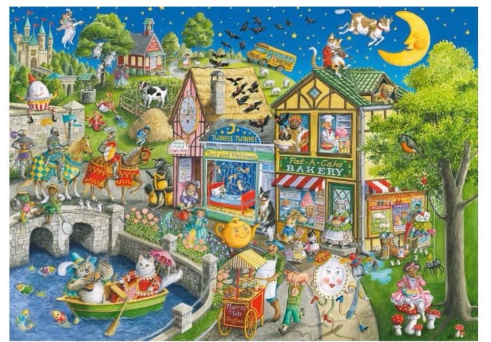Mother Gooseville  - Ravensburger puzzle collectible - Main Image 2