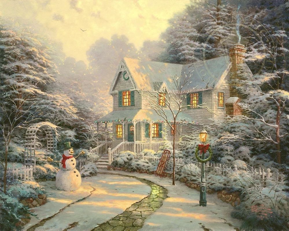 12 Days of Christmas 6 : The Night Before Christmas - Ceaco puzzle collectible [Barcode 021081380072] - Main Image 2