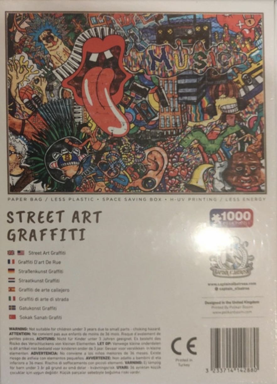 Street Art Graffiti Music Art - Captain Albatross puzzle collectible [Barcode 3233714142880] - Main Image 3