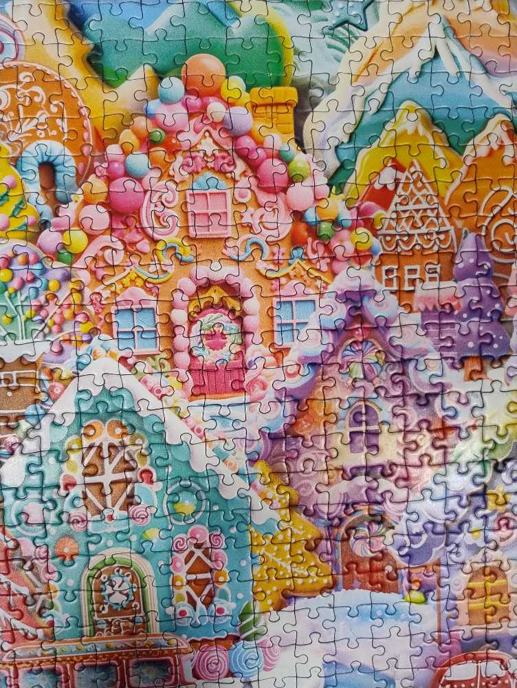 Colorful Cookietown Night - Alipson Puzzle puzzle collectible [Barcode 3770001501376] - Main Image 3