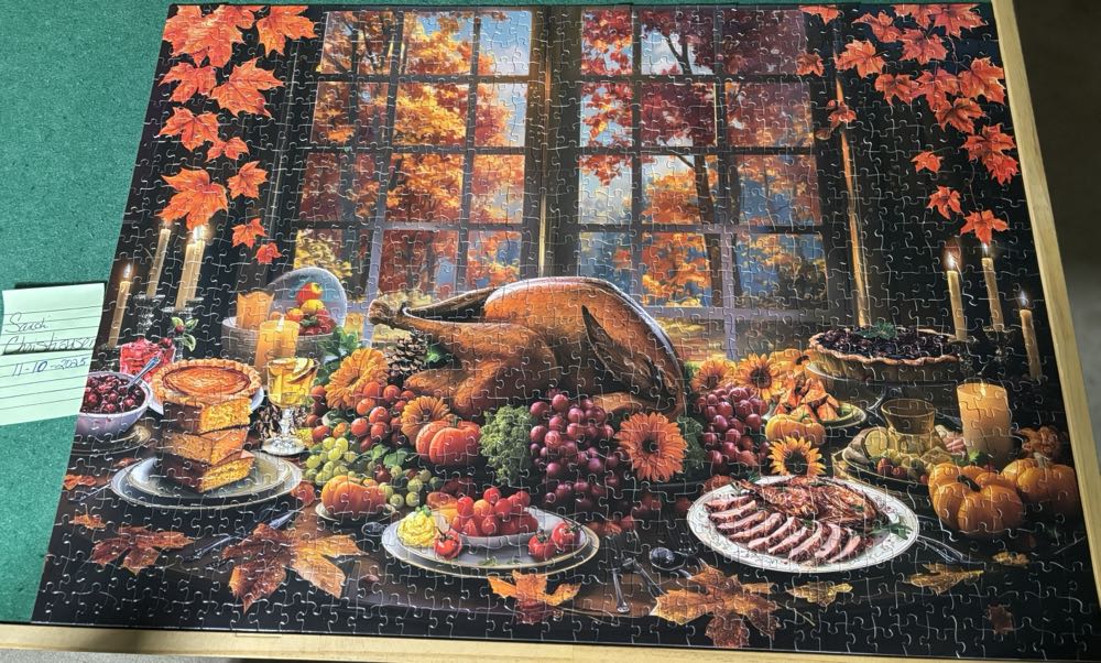 Thanksgiving Dinner - BBOLDIN puzzle collectible - Main Image 2
