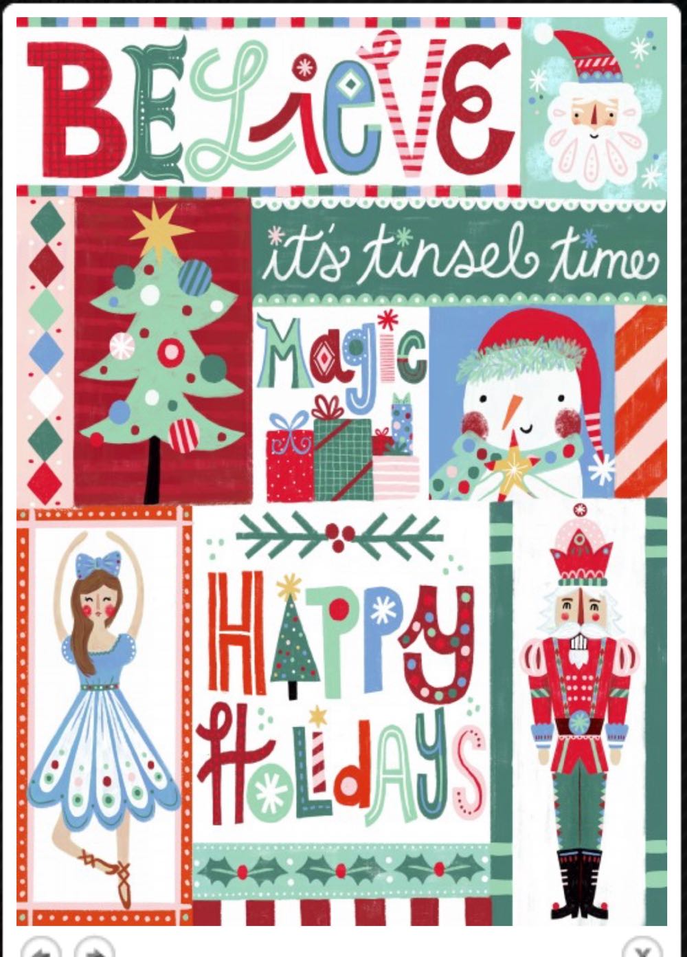 Christmas Collage - Pieces & Peace puzzle collectible [Barcode 3770001401454] - Main Image 2