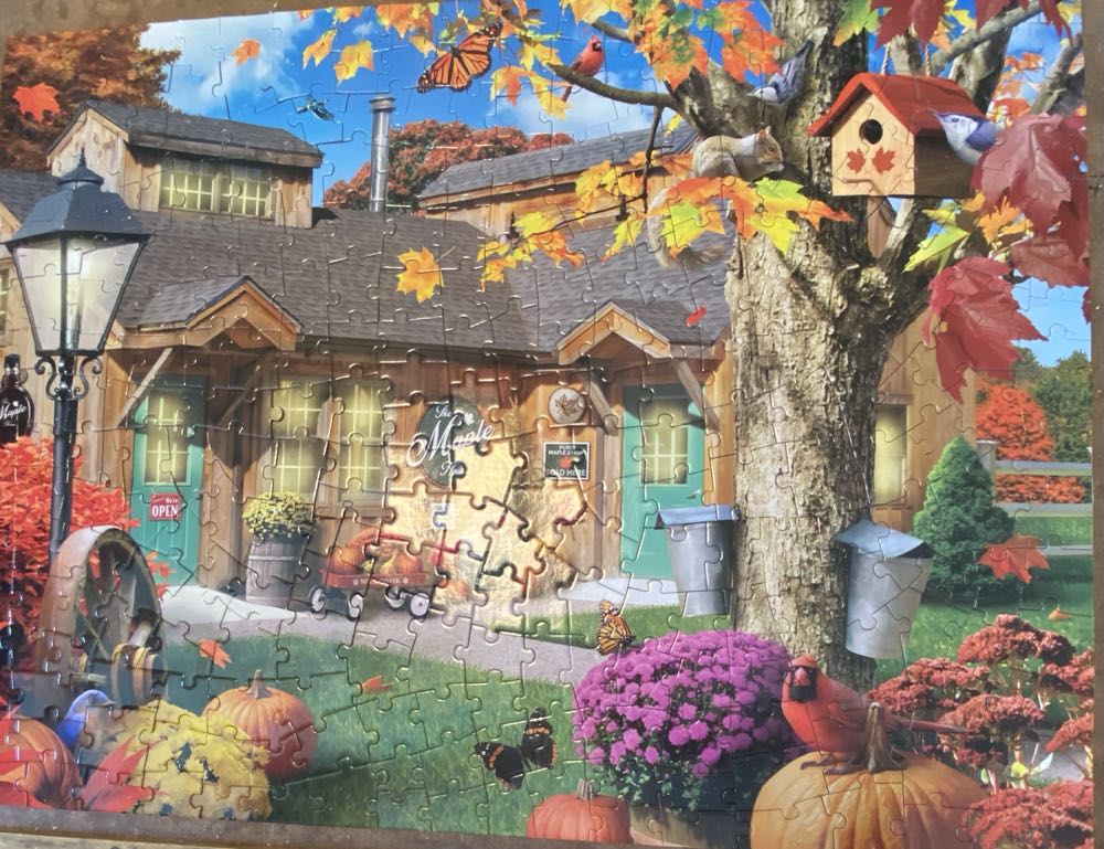 The Maple House - Bits & Pieces puzzle collectible [Barcode 192949080080] - Main Image 3