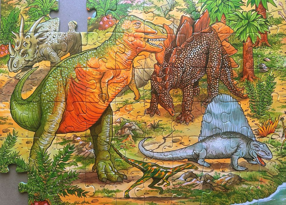 *Dinosaurs - Ravensbuger puzzle collectible [Barcode 4005556096275] - Main Image 2