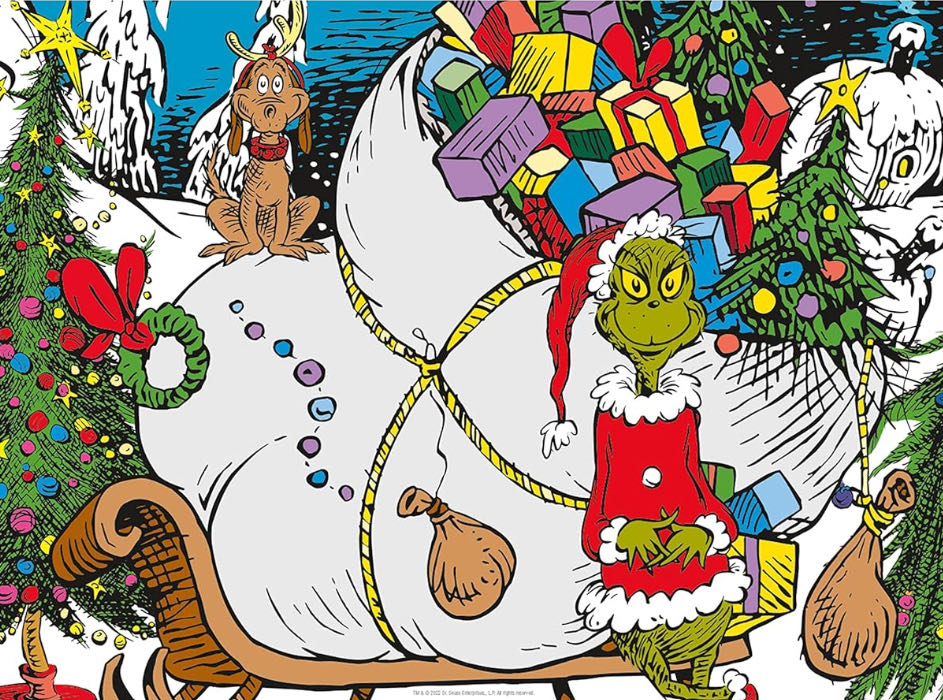 How the Grinch Stole Christmas 🆕 - Aquarius puzzle collectible [Barcode 840391187160] - Main Image 2