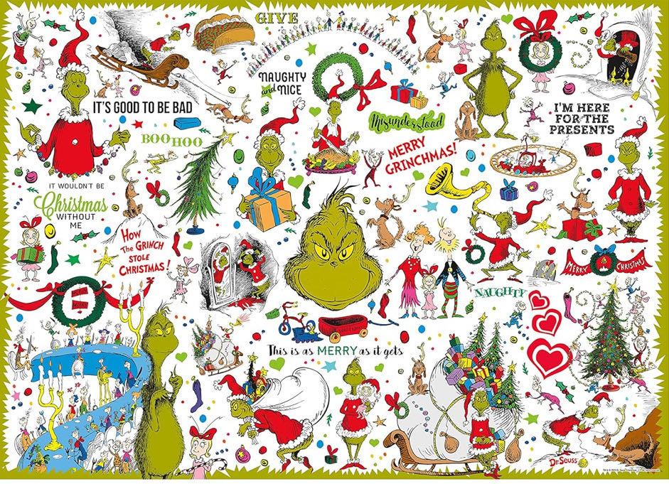 How the Grinch Stole Christmas 🆕 - Aquarius puzzle collectible [Barcode 840391187177] - Main Image 2