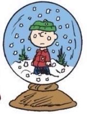 Peanuts Holiday : Charlie Brown in a Snow Globe - Rose Art puzzle collectible [Barcode 4895145457187] - Main Image 2