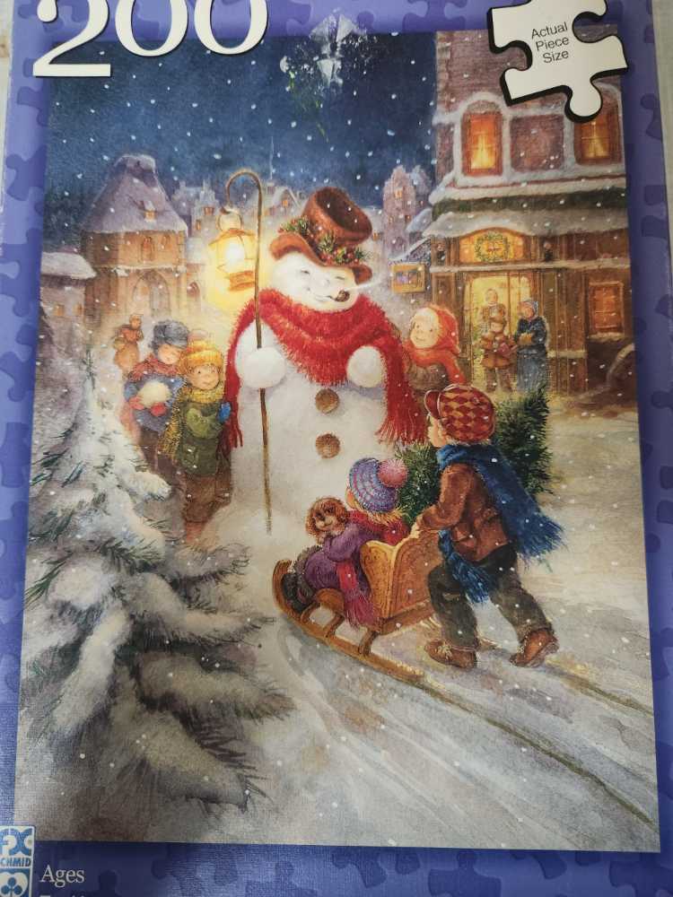 The Wonder Of Winter - F.X. Schmid puzzle collectible [Barcode 099252770021] - Main Image 2