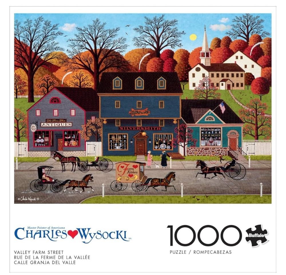 CW - Valley Farm Street - Buffalo puzzle collectible [Barcode 079346133161] - Main Image 2