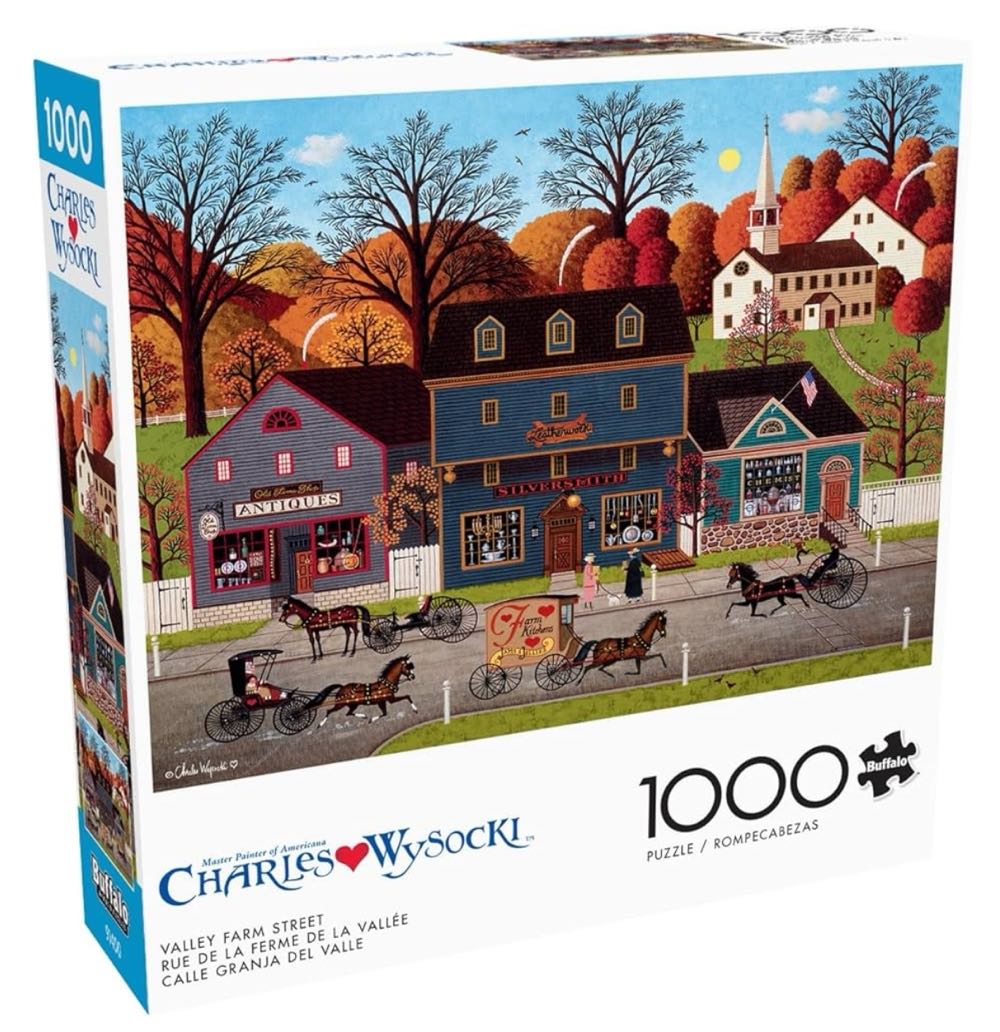 CW - Valley Farm Street - Buffalo puzzle collectible [Barcode 079346133161] - Main Image 3