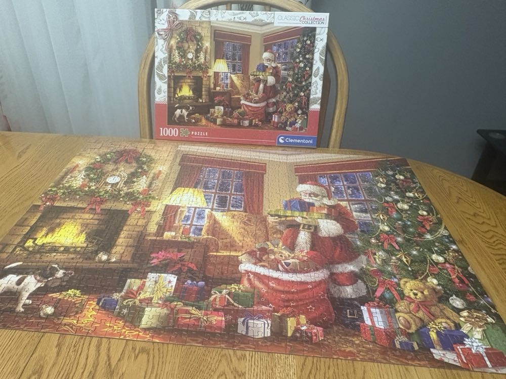 Santa’s Visit - Clementoni 🇺🇸 puzzle collectible [Barcode 8005125814978] - Main Image 2