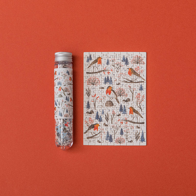 Londji Micropuzzle - Robins - Londji puzzle collectible [Barcode 8436530169689] - Main Image 2