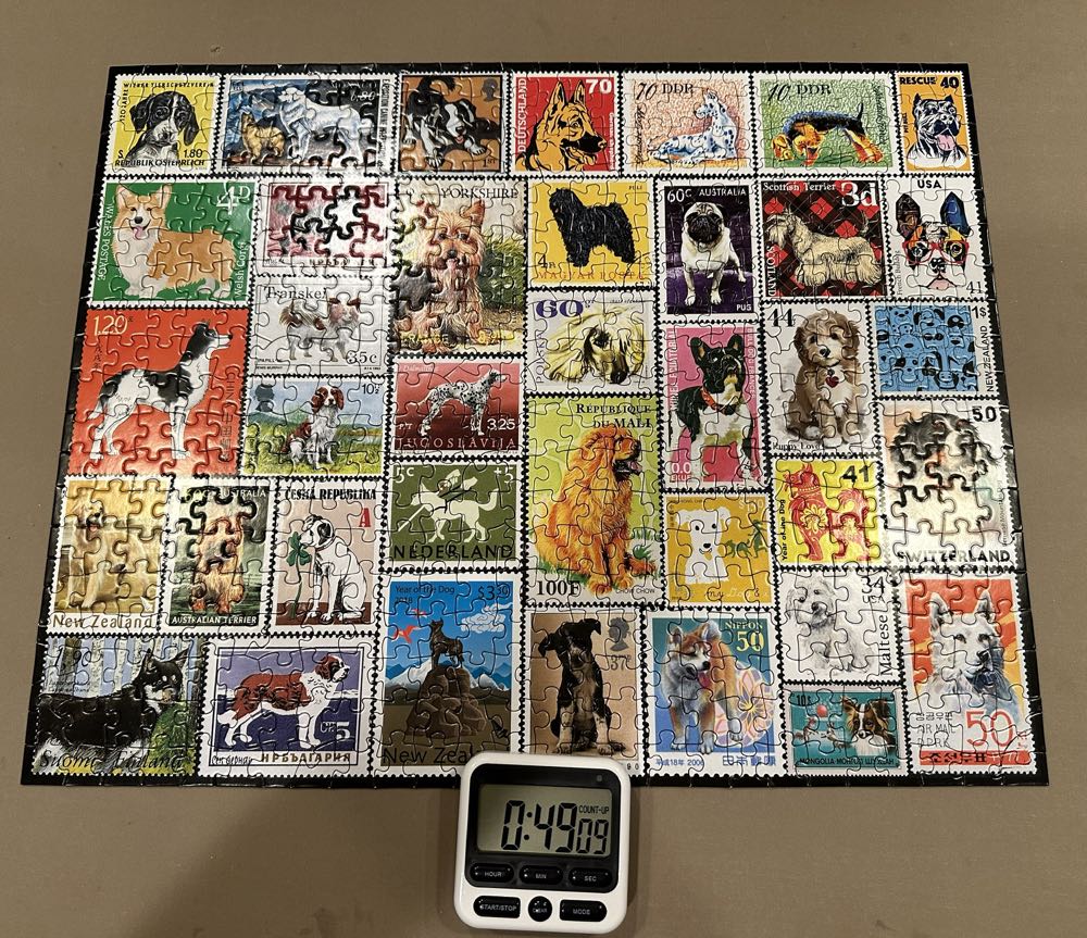 Dog Stamps - Re-marks puzzle collectible [Barcode 681410196134] - Main Image 2