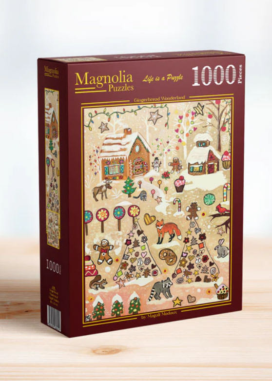 Primitives By Kathy Puzzle Golden Puppy