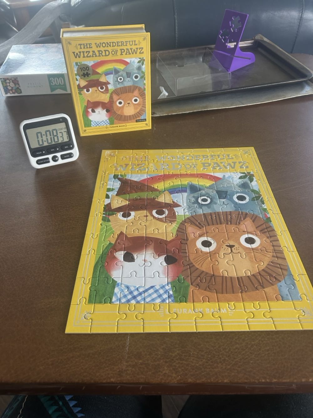 The Wonderful Wizard Of Pawz - Mudpuppy puzzle collectible [Barcode 9780735364974] - Main Image 2