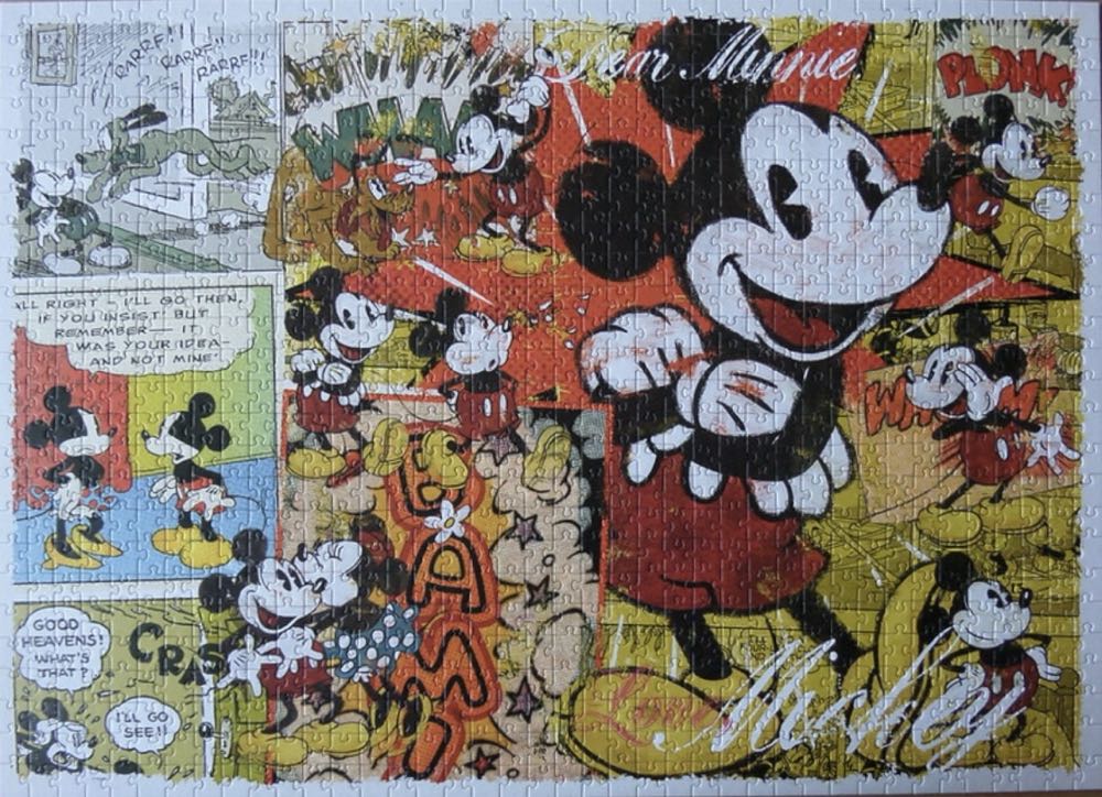 Mickey Retro - Trefl puzzle collectible [Barcode 5900511103090] - Main Image 3