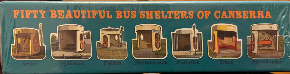 Trevor Dickinson Presents Beautiful Bus Shelters Of Canberra 208 Em – Umec - Newcastle Productions puzzle collectible [Barcode 2016201640400] - Main Image 3