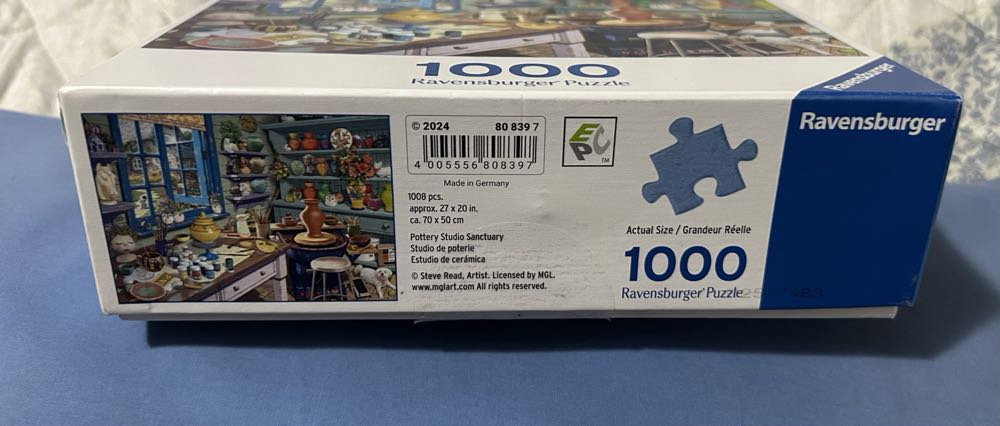 Pottery Studio Sanctuary - Work & Sell - Ravensburger puzzle collectible [Barcode 4005556808397] - Main Image 3