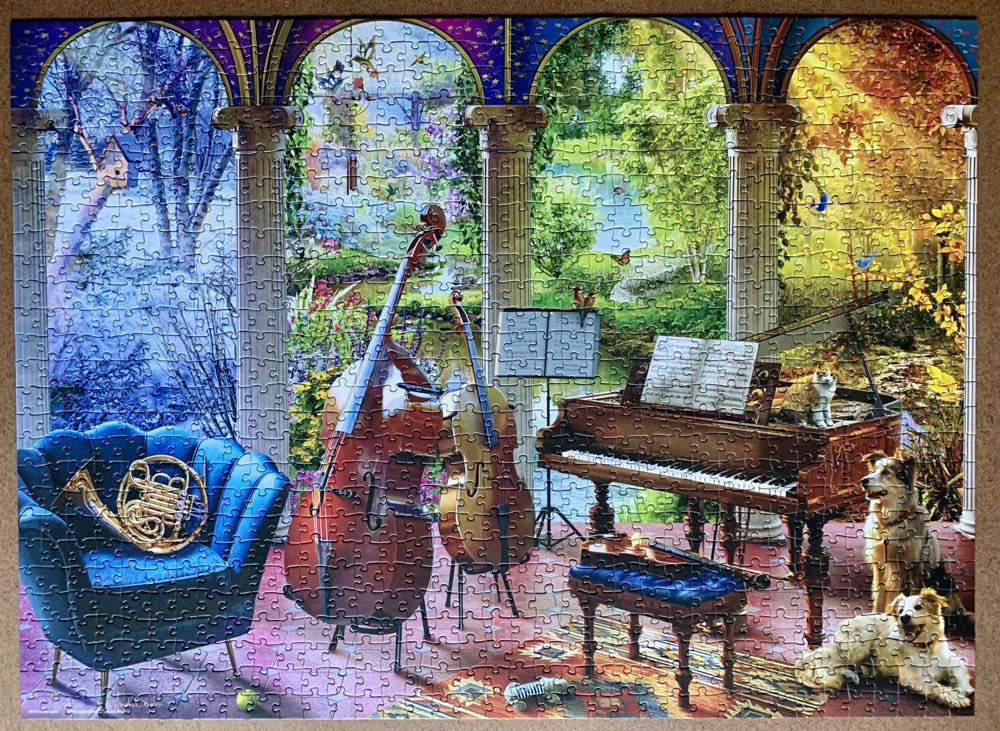 Four Seasons - Eurographics puzzle collectible [Barcode 628136660136] - Main Image 2