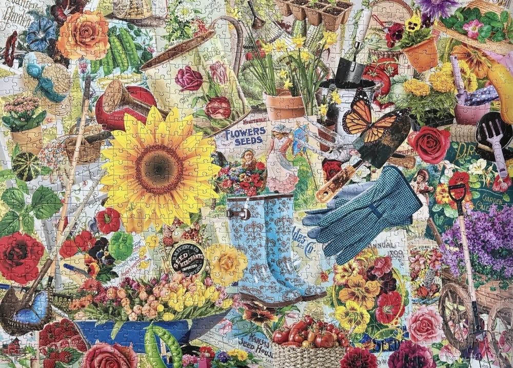 Flower Seeds - EuroGraphics puzzle collectible [Barcode 628136660105] - Main Image 3