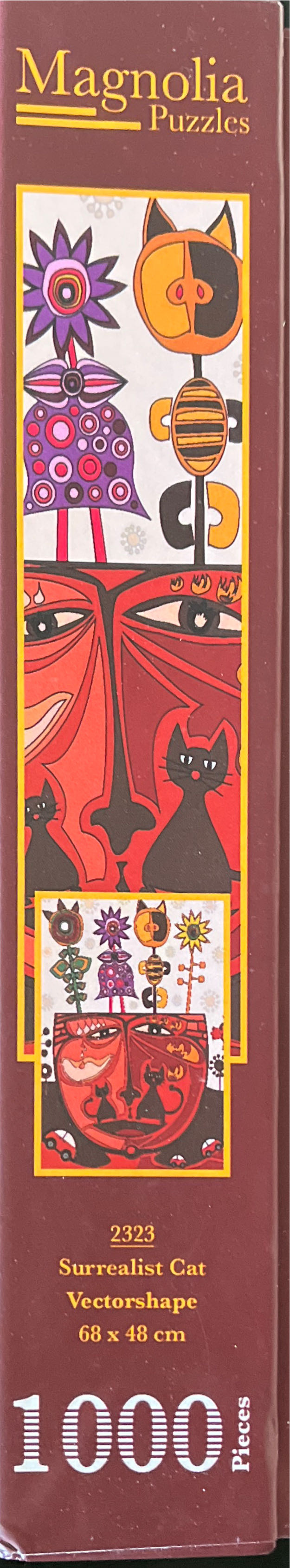 Surrealist Cat - Magnolia Puzzles puzzle collectible [Barcode 8699375066142] - Main Image 3
