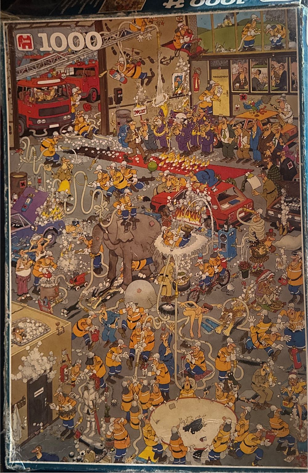 Educa Waterfall In Thailand Piece Jigsaw Puzzle Puzzle Glue Included Completed Image Measures 37.75” X 26.75” Ages 14 19280