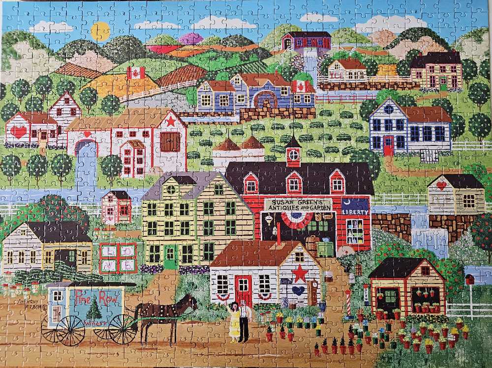 Susan Green’s Antique Barn - Home country puzzle collectible [Barcode 4895145459617] - Main Image 2