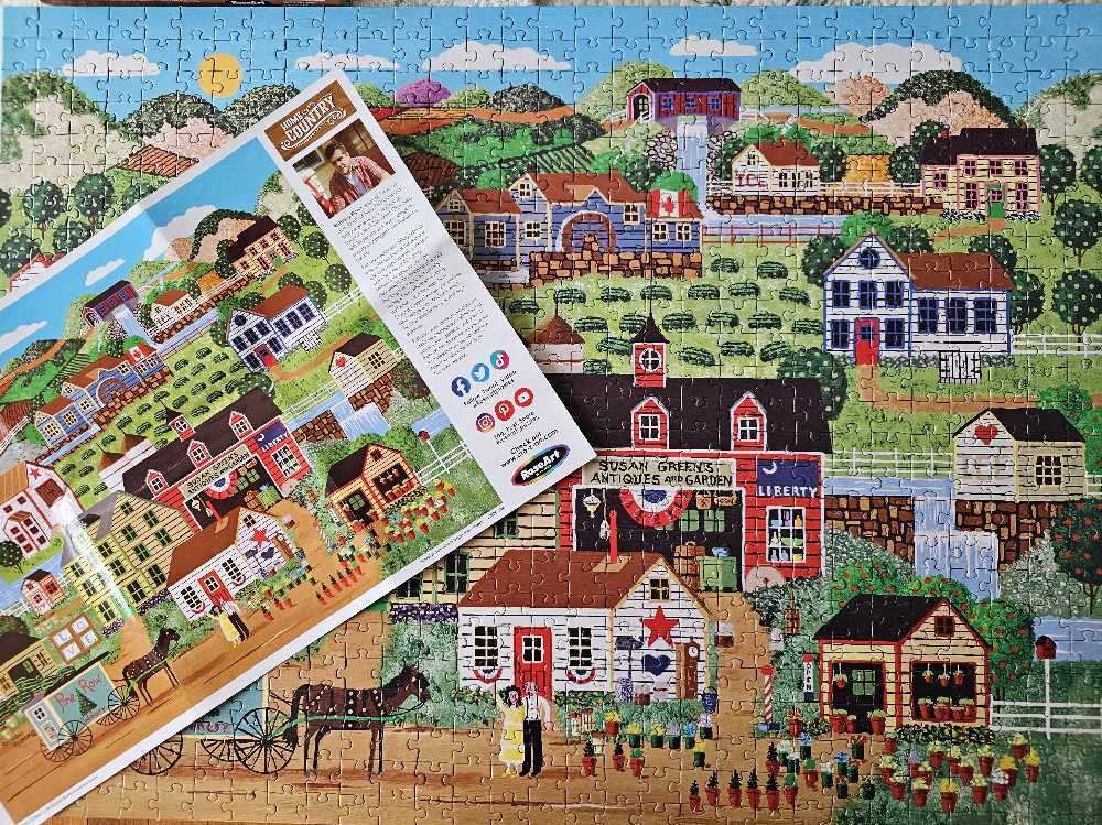 Susan Green’s Antique Barn - Home country puzzle collectible [Barcode 4895145459617] - Main Image 3