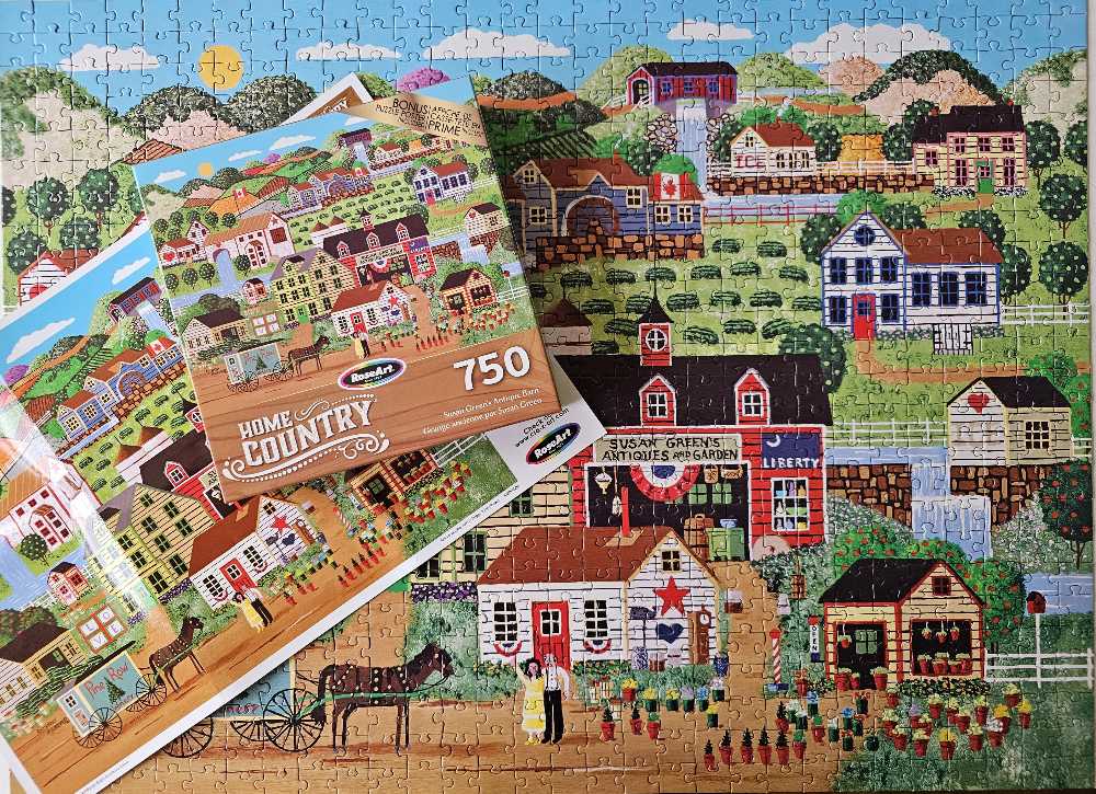 Susan Green’s Antique Barn - Home country puzzle collectible [Barcode 4895145459617] - Main Image 4