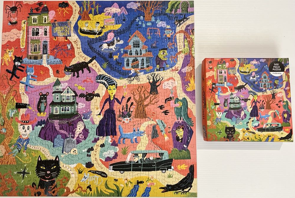 Welcome to Spook Town Family - Galison puzzle collectible - Main Image 2