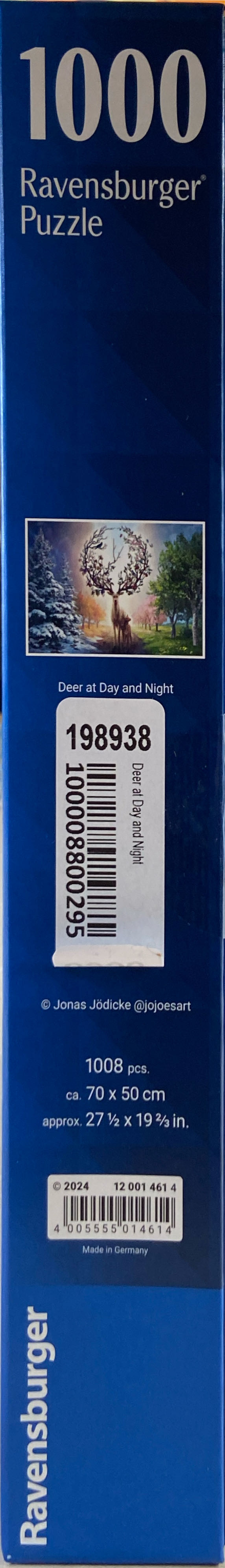 Deer at Day and Night - Ravensburger puzzle collectible [Barcode 4005555014614] - Main Image 3