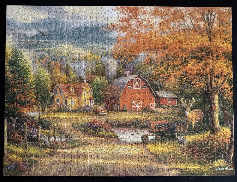 Country Roads Take Me Home - Buffalo 🇺🇸 puzzle collectible [Barcode 079346123131] - Main Image 3