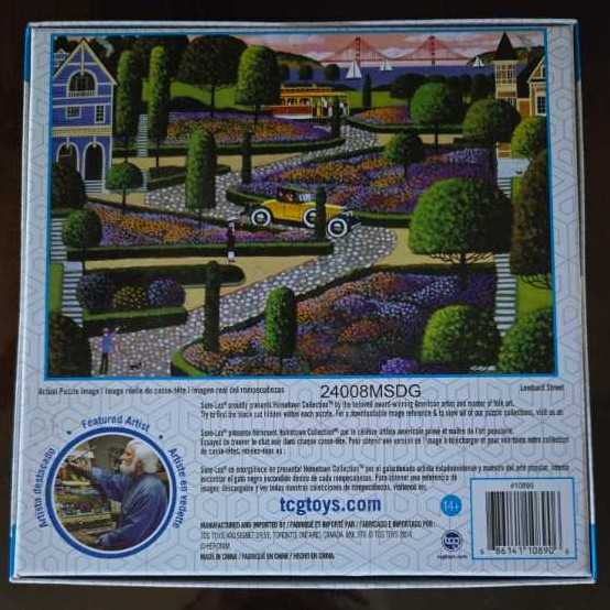 Lombard Street  - TCG Toys puzzle collectible [Barcode 686141108906] - Main Image 2