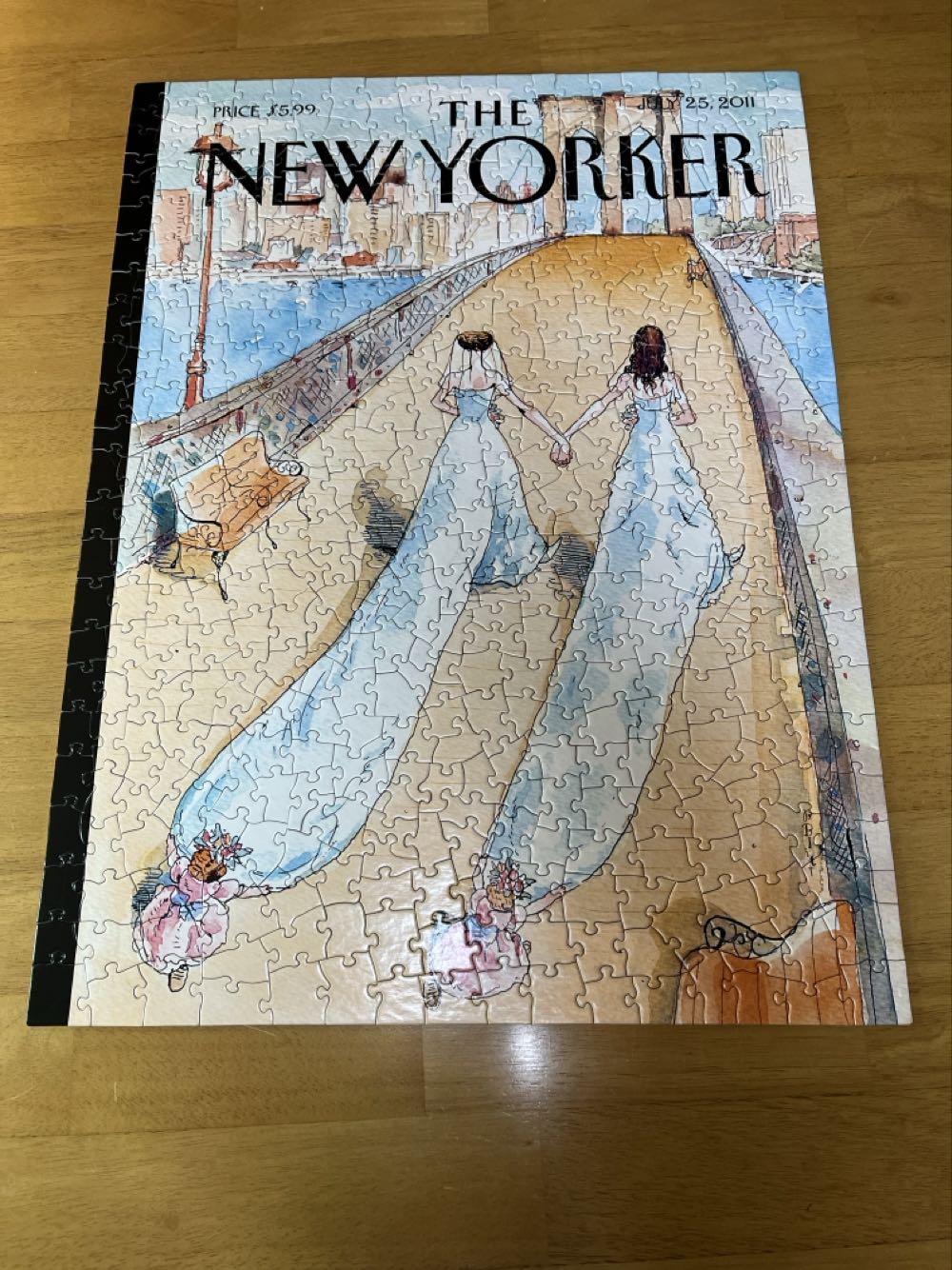 Wedding Season - New York Puzzle Co. puzzle collectible - Main Image 2
