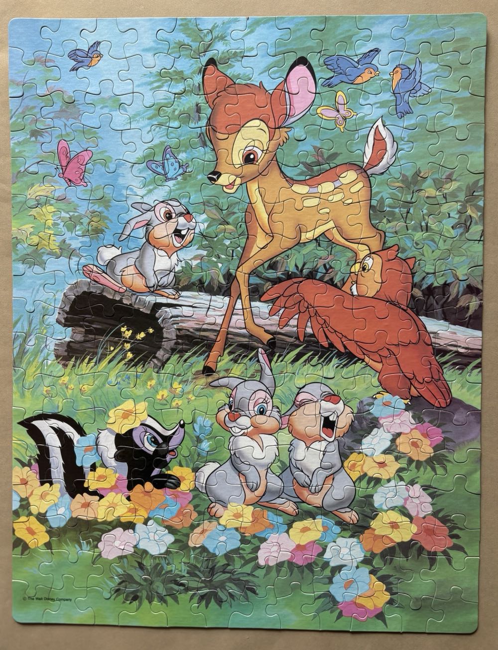 Z - Bambi - Golden 🇺🇸 puzzle collectible [Barcode 033500047169] - Main Image 2