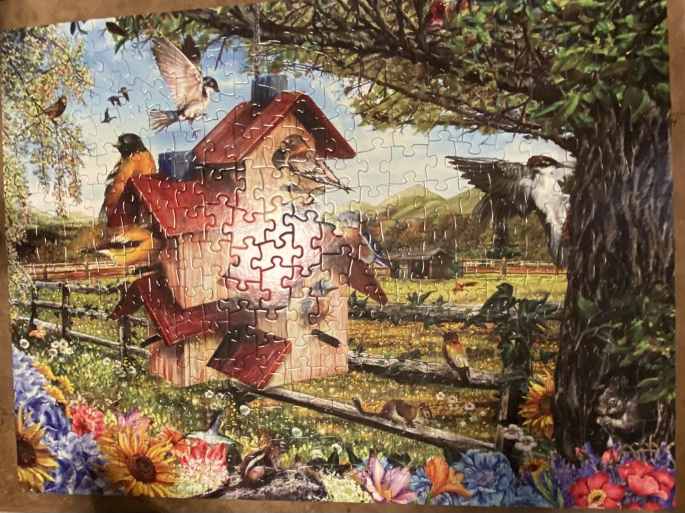 Bird Condo - SunsOut puzzle collectible [Barcode 796780523142] - Main Image 2
