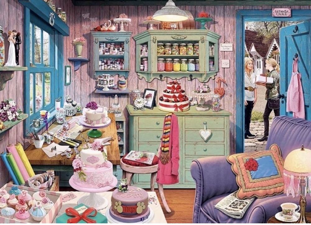 My Haven No: 5 - The Cake Shed - Ravensburger puzzle collectible [Barcode 4005556153169] - Main Image 2