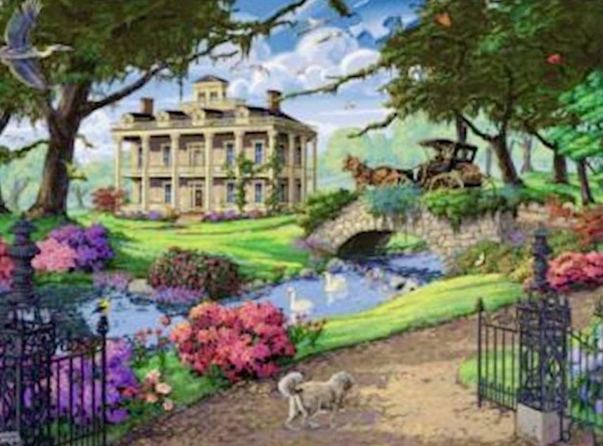 Visiting the Mansion - Ravensburger puzzle collectible [Barcode 4005556146901] - Main Image 2
