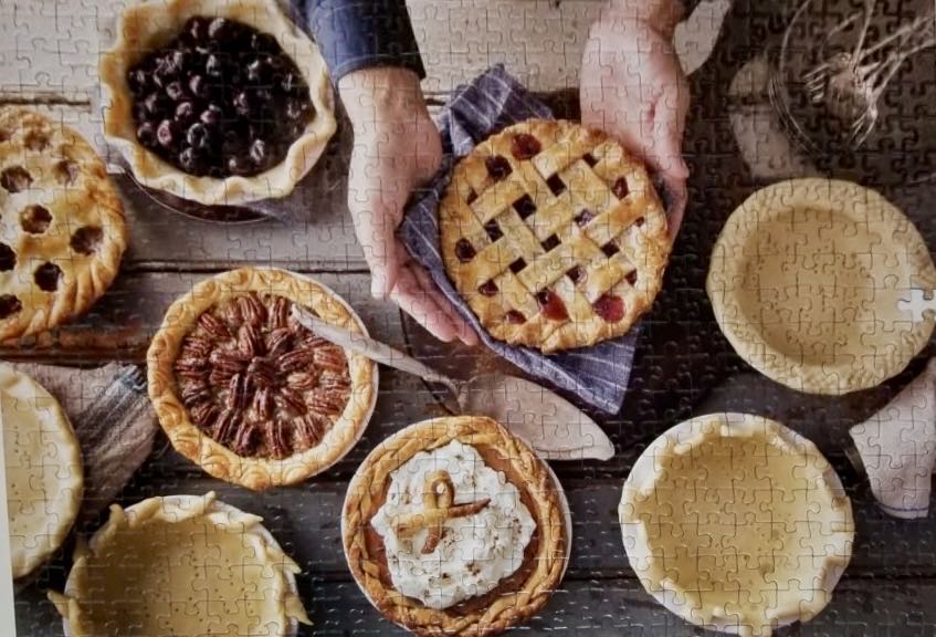 Food Porn : Eyes for Pies - Ravensburger puzzle collectible [Barcode 4005556824458] - Main Image 2