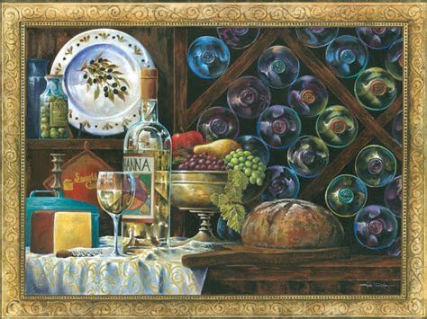 Gourmet Bounty • - Ravensburger puzzle collectible [Barcode 4005556135011] - Main Image 2