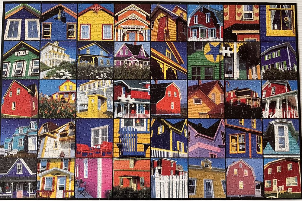 George Fischer Of 750 Piece Jigsaw Sure Lox - Sure  Lox puzzle collectible [Barcode 686141405357] - Main Image 3