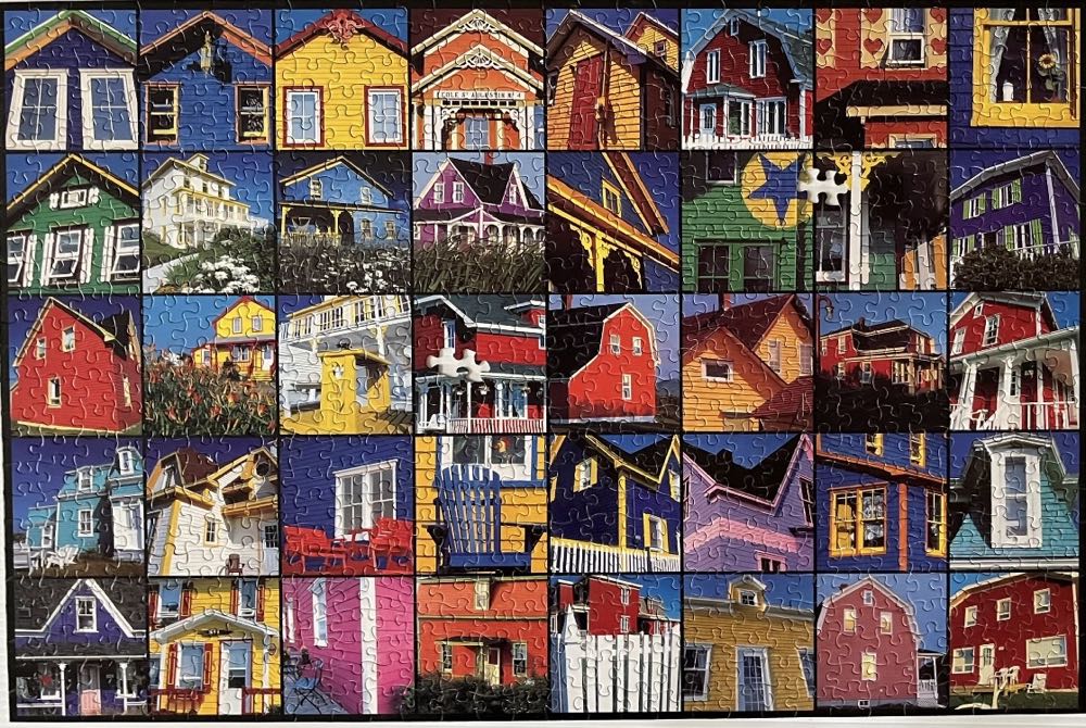 George Fischer Of 750 Piece Jigsaw Sure Lox - Sure  Lox puzzle collectible [Barcode 686141405357] - Main Image 4