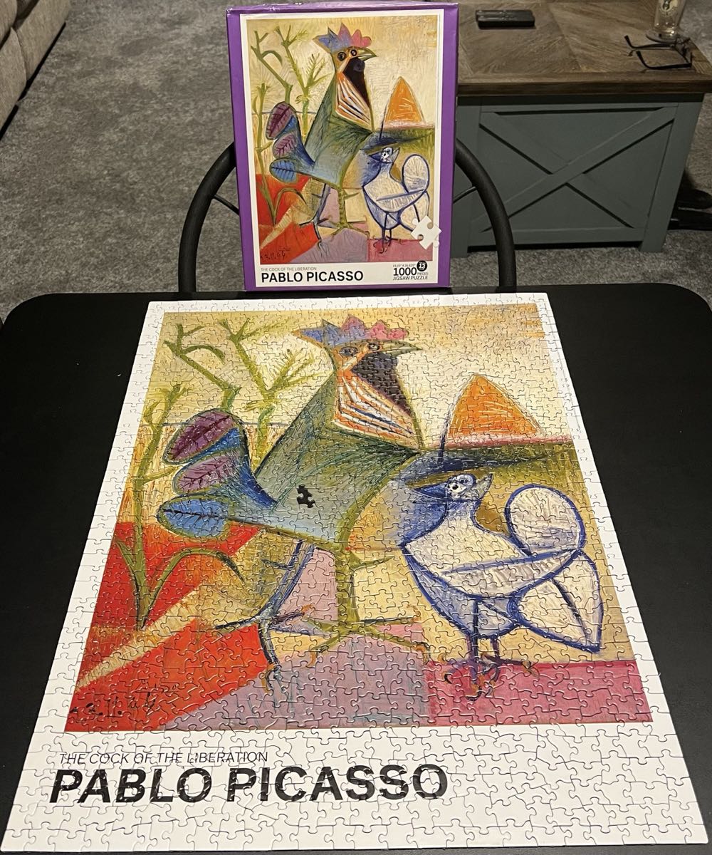 The Cock Of The Liberation-824, 4/16/25 - Puzzles Plus / Milwaukee Art Museum puzzle collectible - Main Image 3