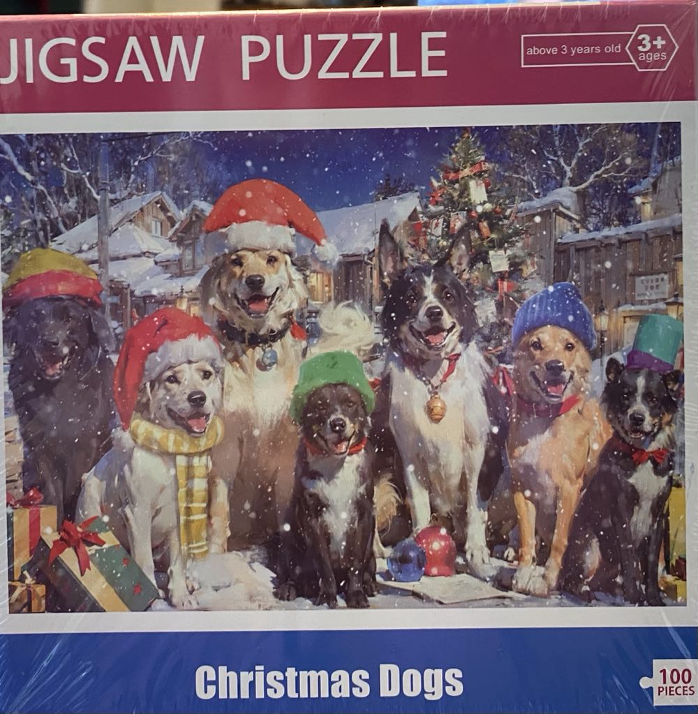 Christmas Dogs  puzzle collectible - Main Image 2