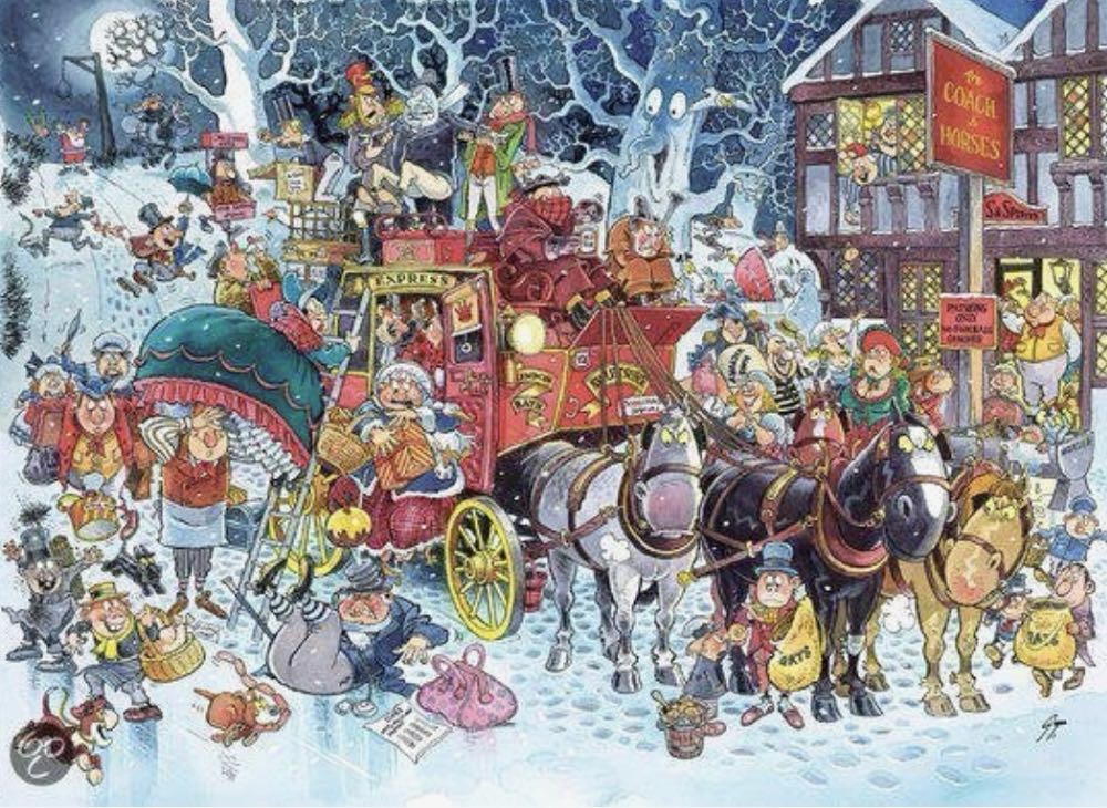 Christmas Spirits - Jumbo puzzle collectible [Barcode 8710126019542] - Main Image 2